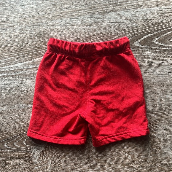 Cat & Jack Patriotic Tie Dye Pocket Tee and Red Shorts Set size 2T - Picture 9 of 10